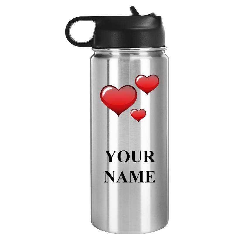 WATER BOTTLE 20OZ SILVER