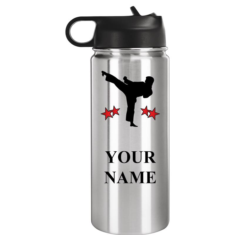 WATER BOTTLE 20OZ SILVER