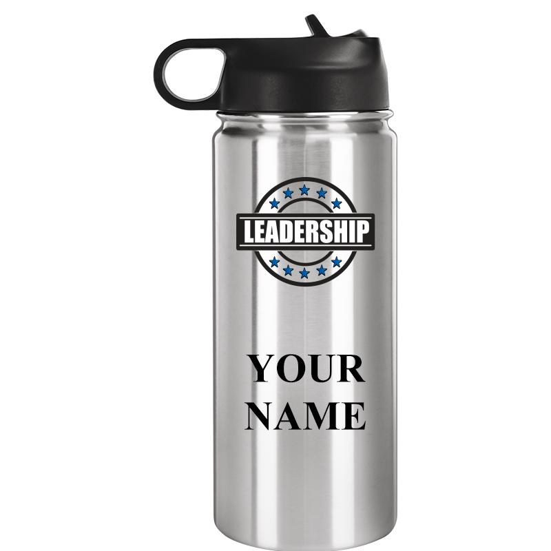 WATER BOTTLE 20OZ SILVER