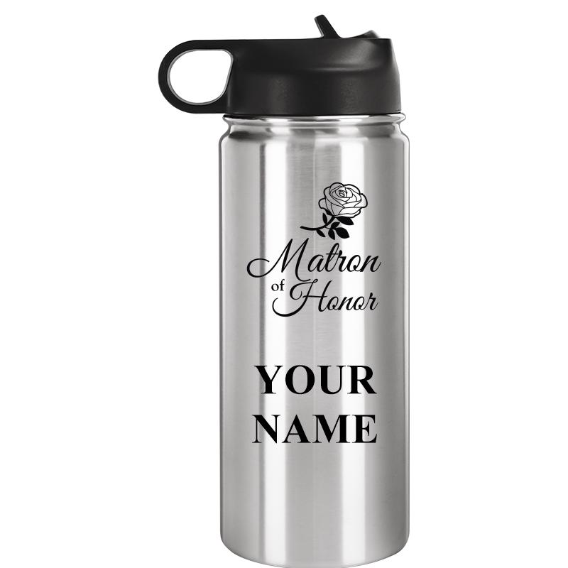 WATER BOTTLE 20OZ SILVER