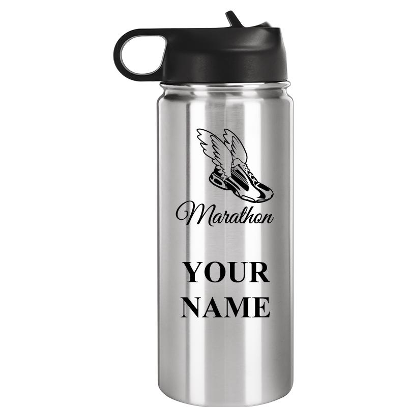 WATER BOTTLE 20OZ SILVER
