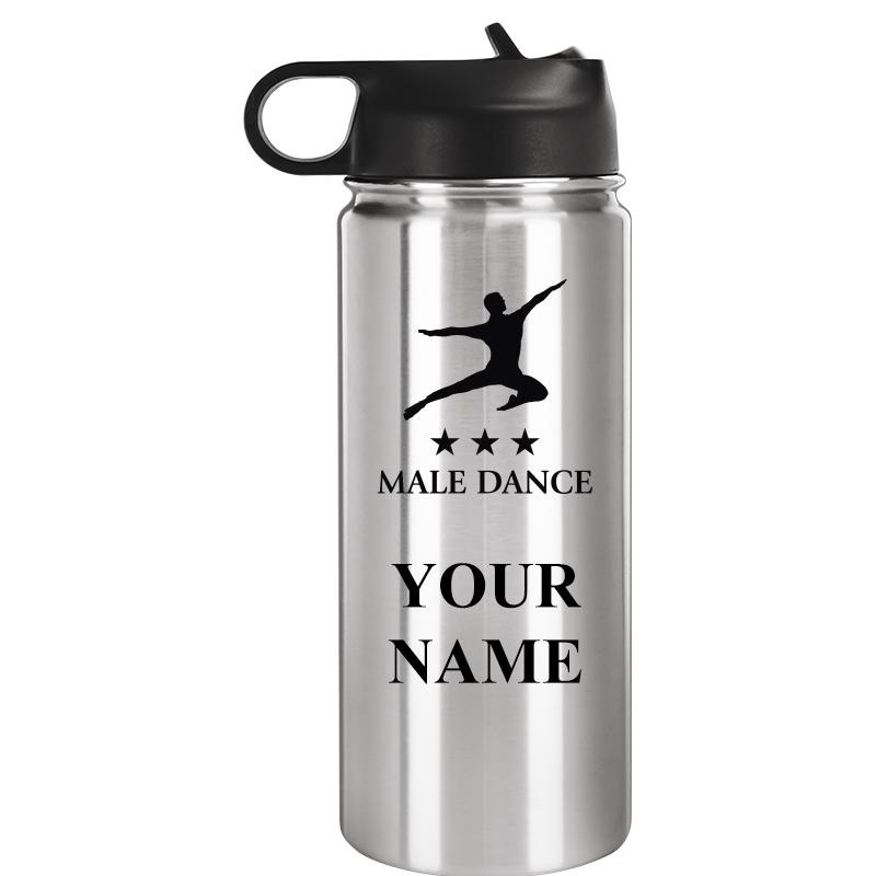 WATER BOTTLE 20OZ SILVER