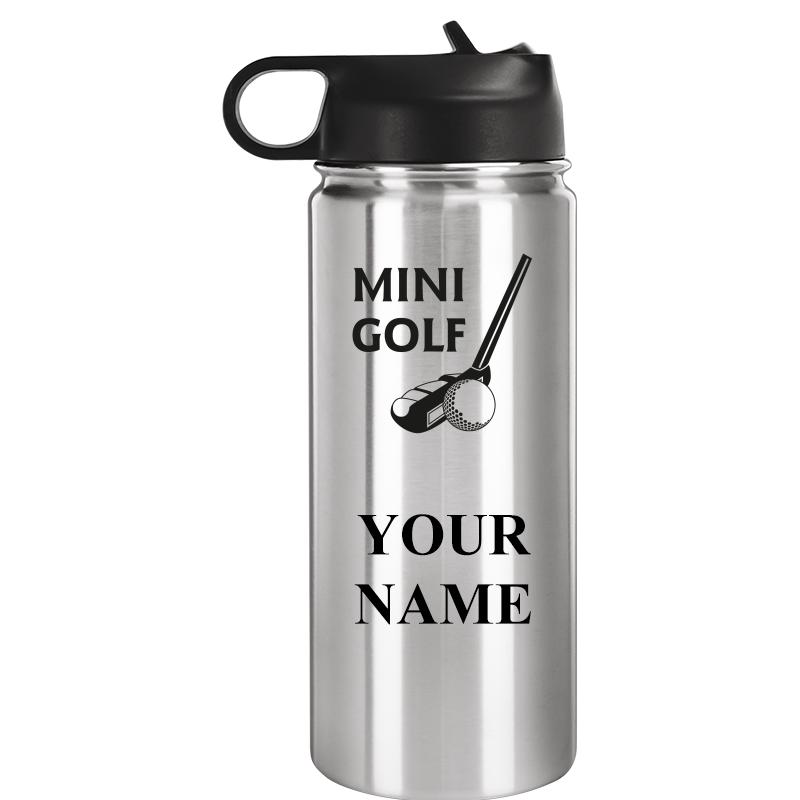 WATER BOTTLE 20OZ SILVER