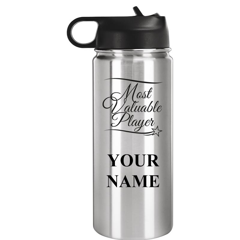 WATER BOTTLE 20OZ SILVER