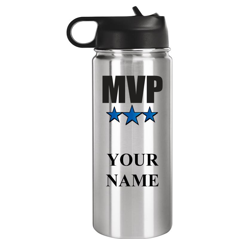 WATER BOTTLE 20OZ SILVER