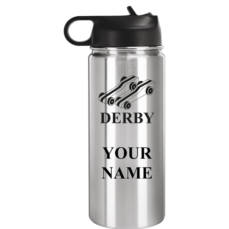 WATER BOTTLE 20OZ SILVER