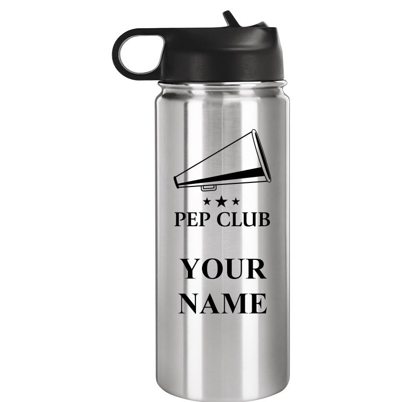 WATER BOTTLE 20OZ SILVER