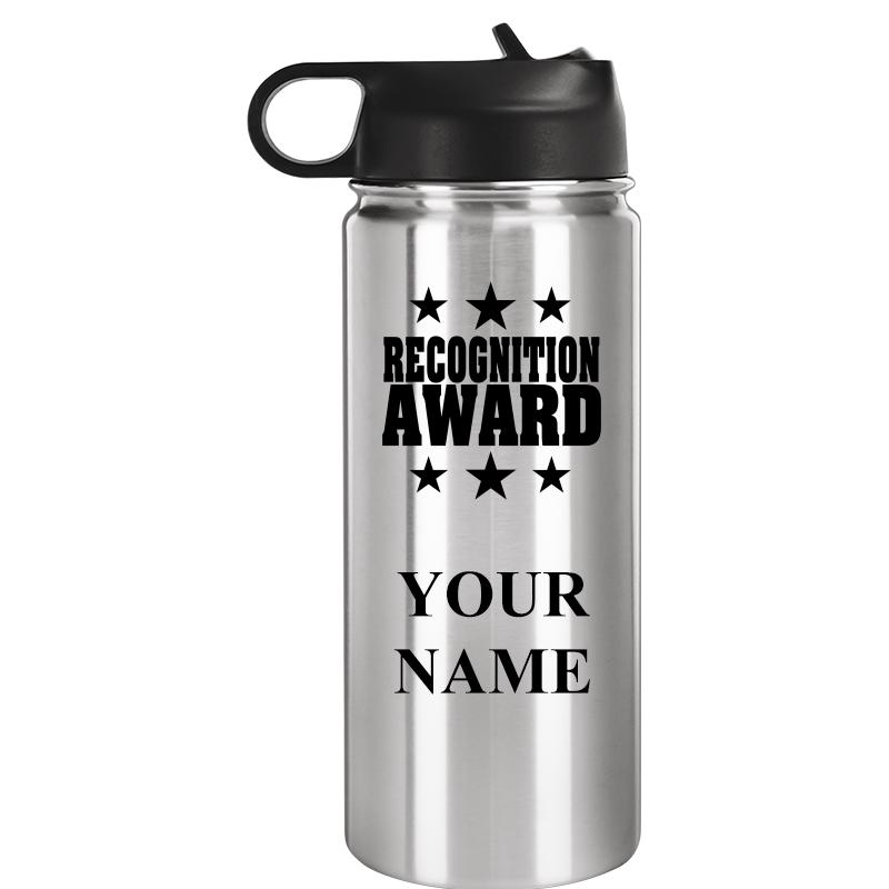 WATER BOTTLE 20OZ SILVER