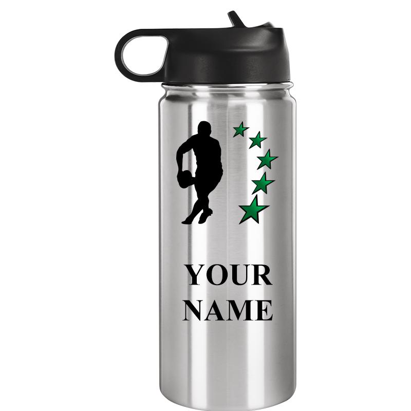 WATER BOTTLE 20OZ SILVER