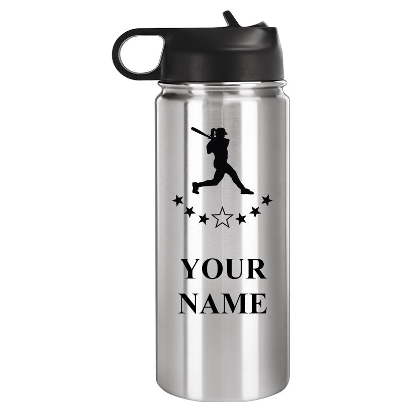 WATER BOTTLE 20OZ SILVER