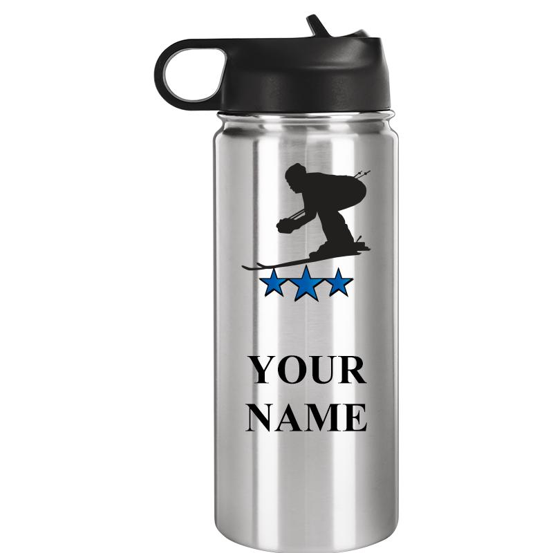 WATER BOTTLE 20OZ SILVER