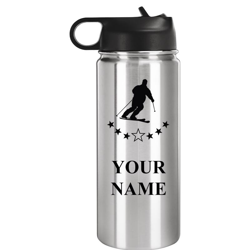 WATER BOTTLE 20OZ SILVER