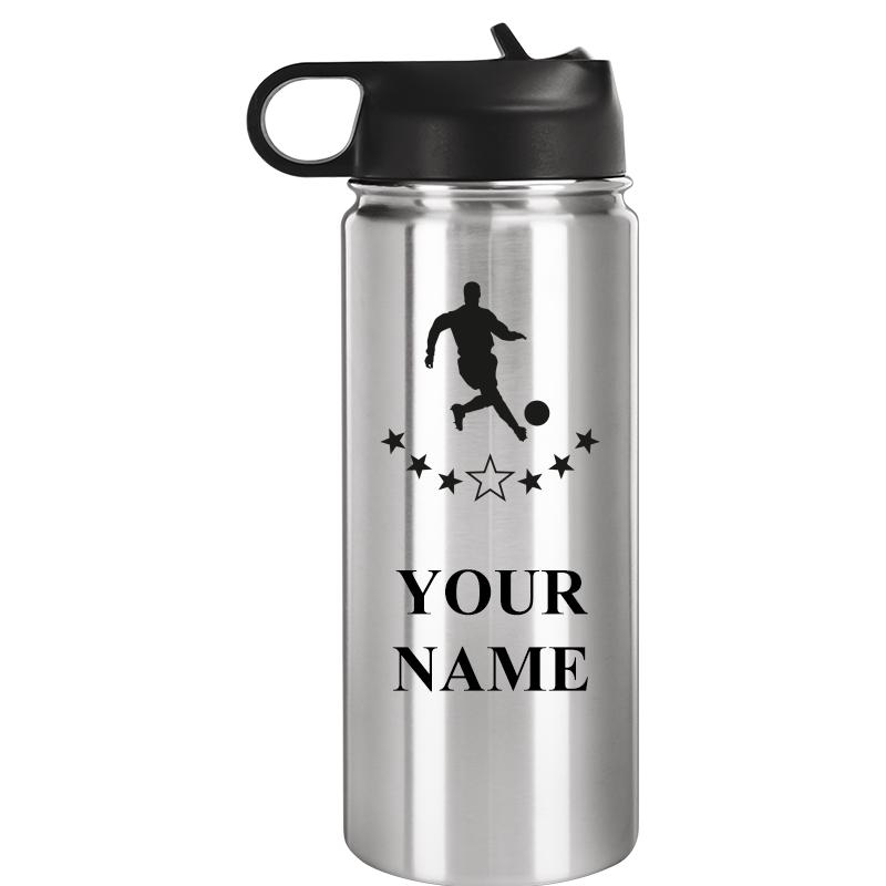 WATER BOTTLE 20OZ SILVER