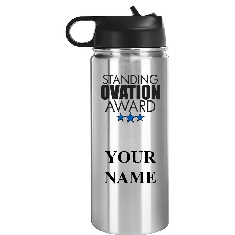 WATER BOTTLE 20OZ SILVER