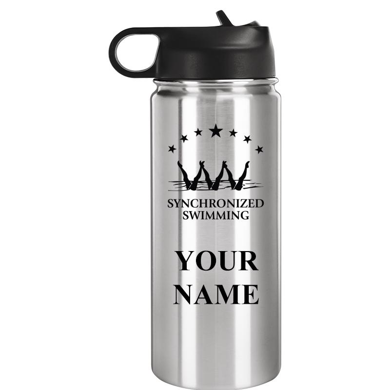 WATER BOTTLE 20OZ SILVER