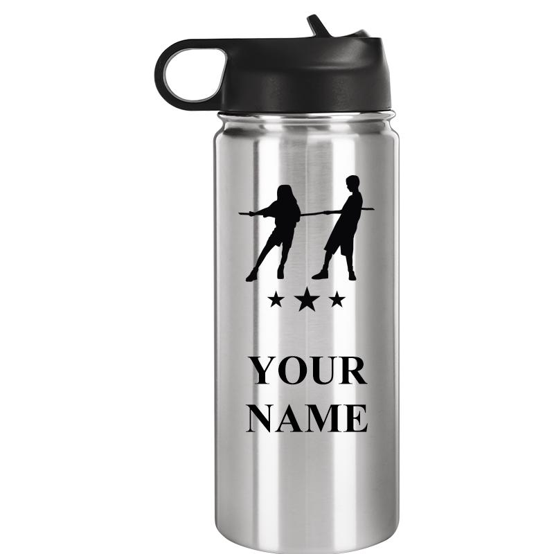 WATER BOTTLE 20OZ SILVER