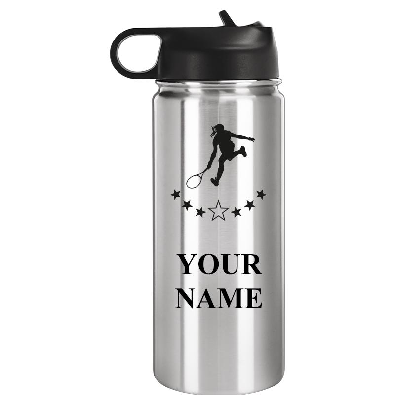 WATER BOTTLE 20OZ SILVER