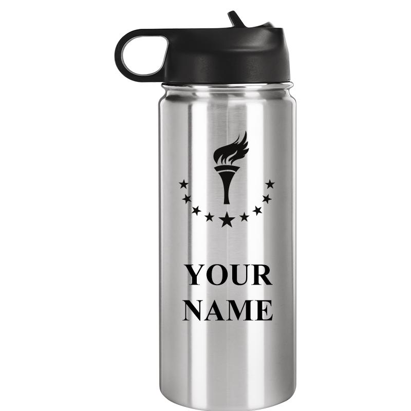 WATER BOTTLE 20OZ SILVER