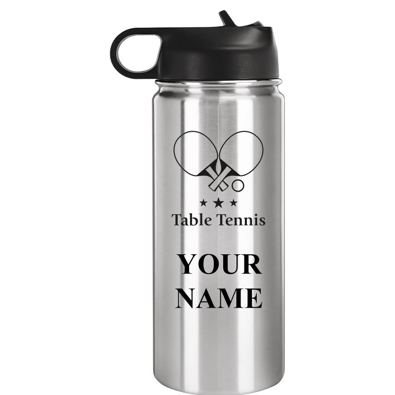 WATER BOTTLE 20OZ SILVER