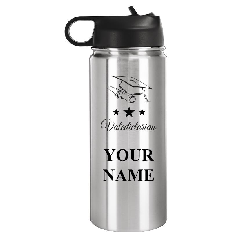 WATER BOTTLE 20OZ SILVER