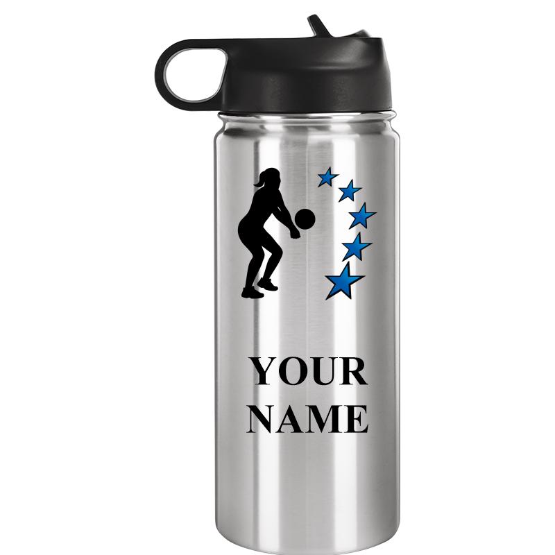 WATER BOTTLE 20OZ SILVER
