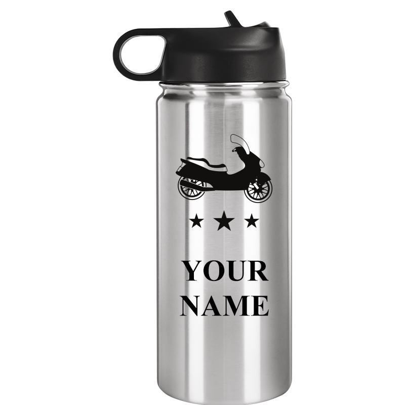 WATER BOTTLE 20OZ SILVER
