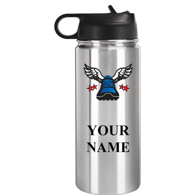 WATER BOTTLE 20OZ SILVER