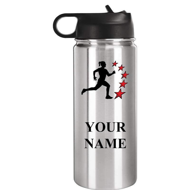 WATER BOTTLE 20OZ SILVER