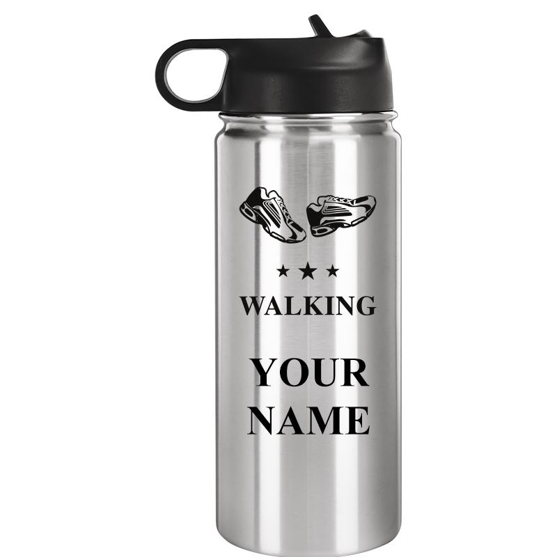 WATER BOTTLE 20OZ SILVER