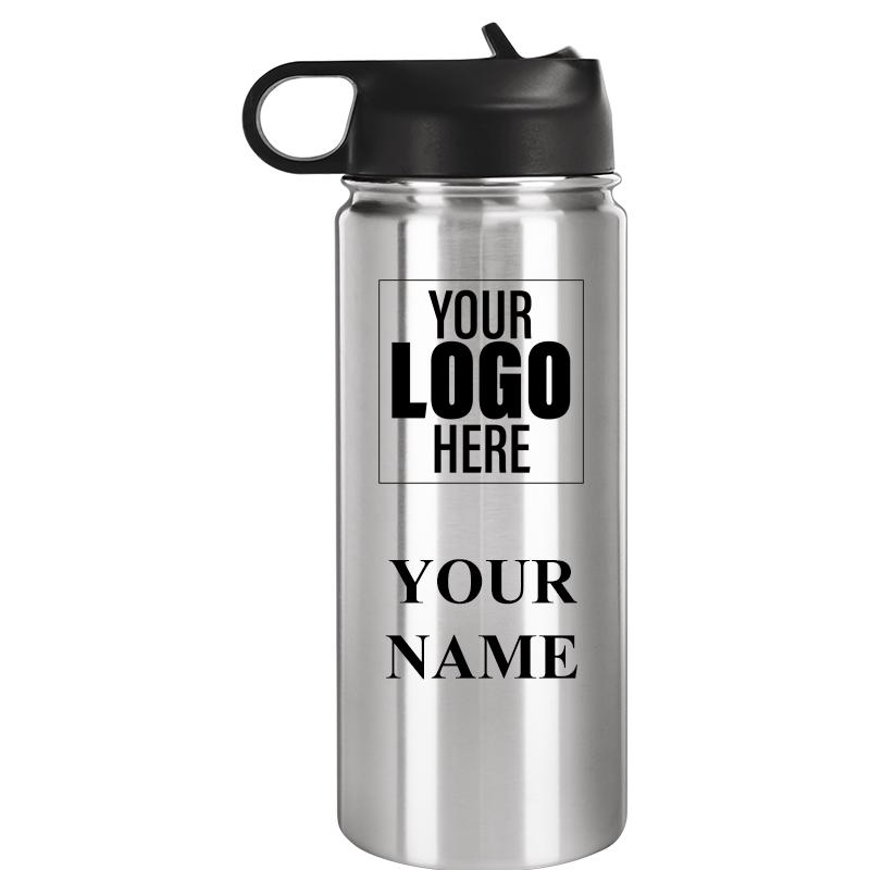 WATER BOTTLE 20OZ SILVER