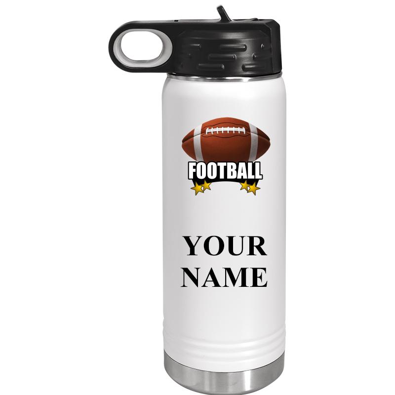 WATER BOTTLE 20OZ WHITE