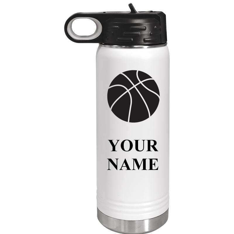 WATER BOTTLE 20OZ WHITE