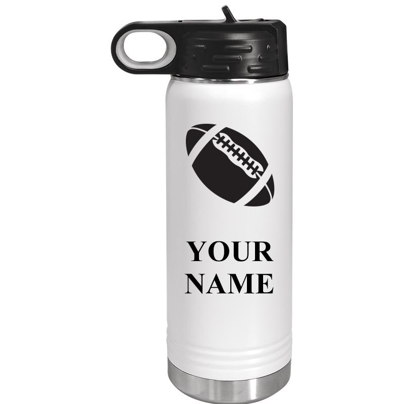 WATER BOTTLE 20OZ WHITE