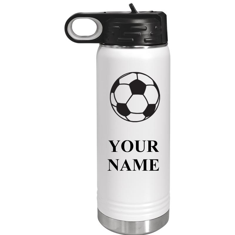 WATER BOTTLE 20OZ WHITE