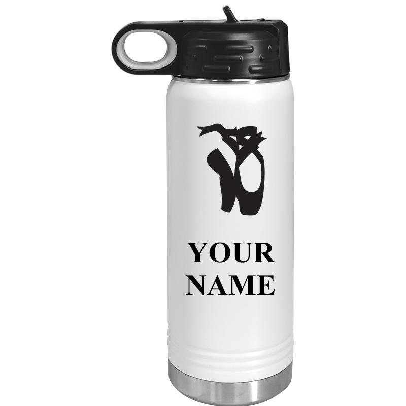 WATER BOTTLE 20OZ WHITE