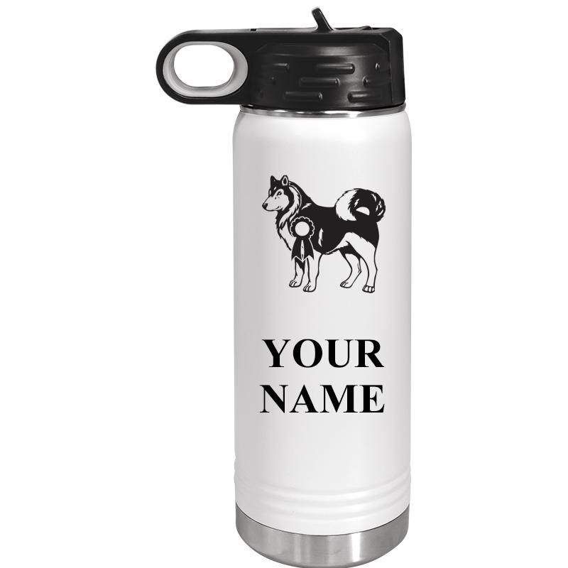 WATER BOTTLE 20OZ WHITE