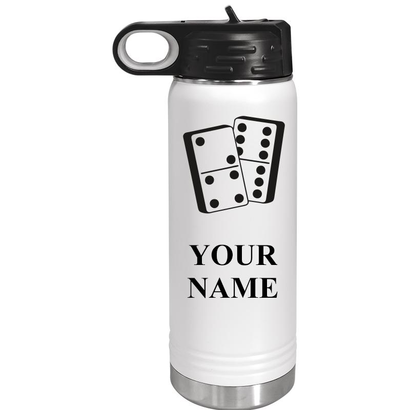 WATER BOTTLE 20OZ WHITE