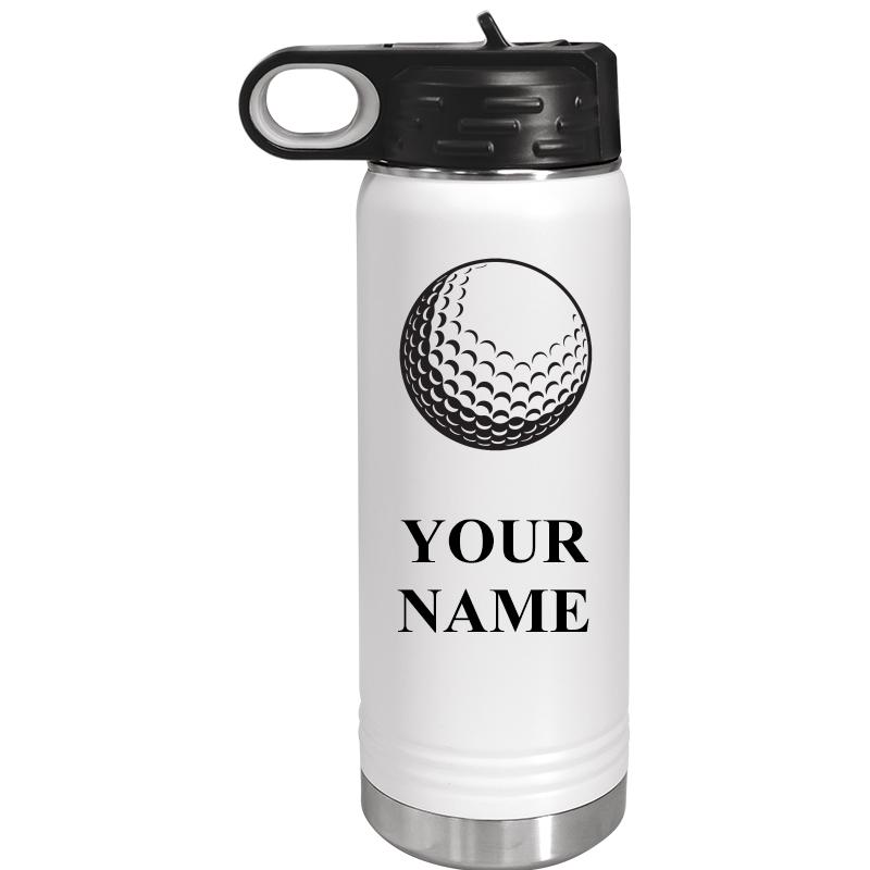 WATER BOTTLE 20OZ WHITE