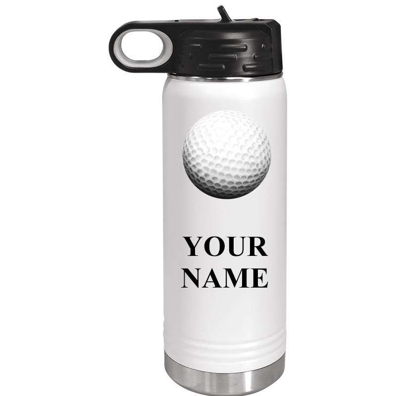 WATER BOTTLE 20OZ WHITE