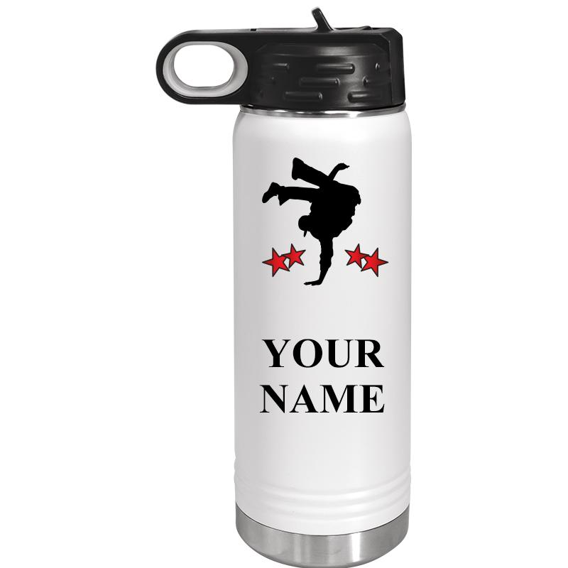 WATER BOTTLE 20OZ WHITE