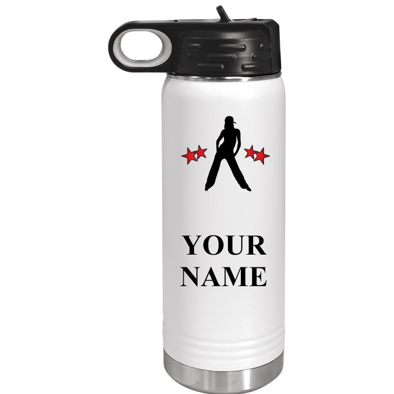 WATER BOTTLE 20OZ WHITE
