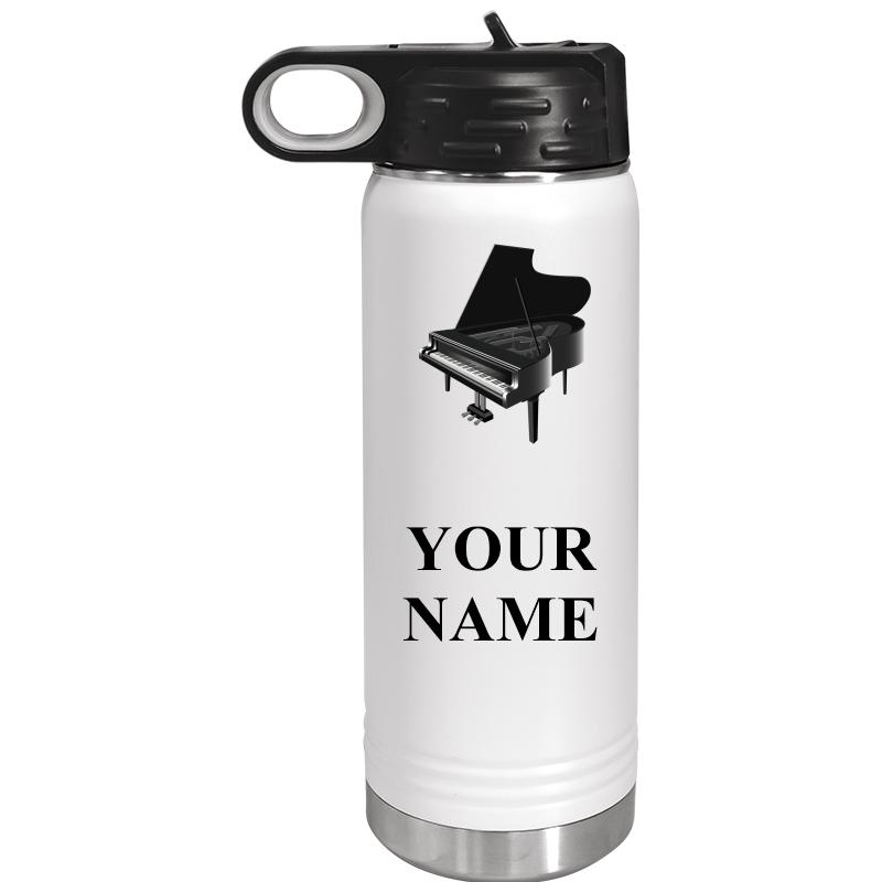 WATER BOTTLE 20OZ WHITE