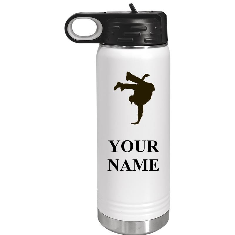 WATER BOTTLE 20OZ WHITE