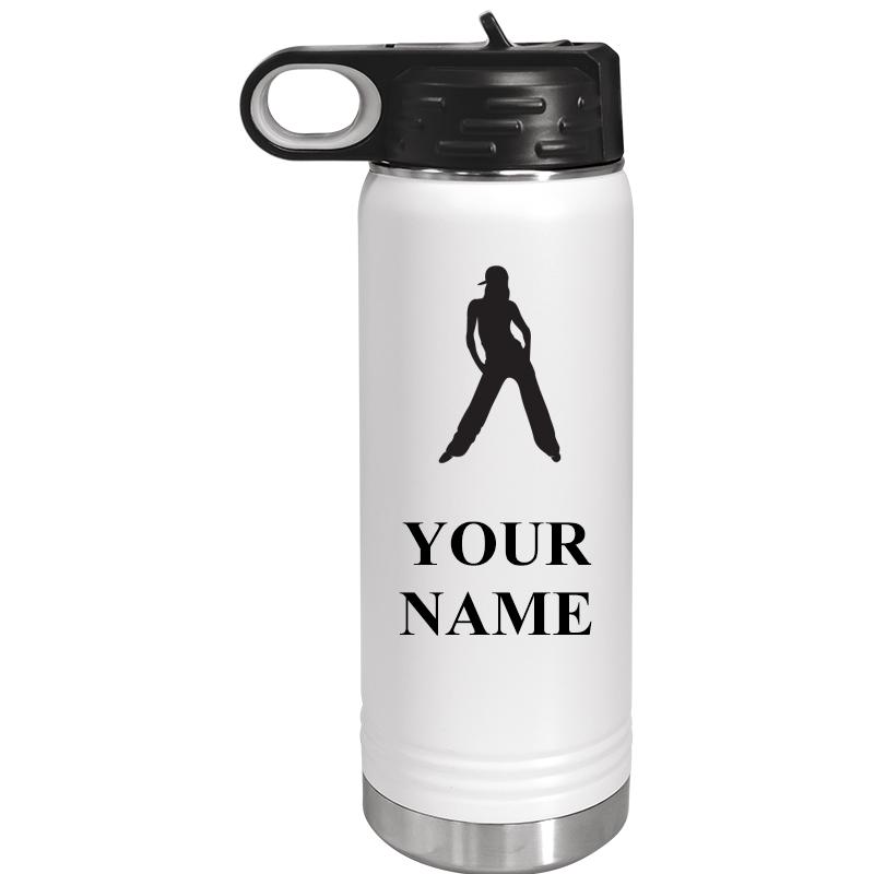 WATER BOTTLE 20OZ WHITE