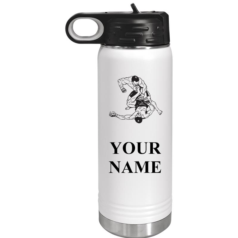 WATER BOTTLE 20OZ WHITE