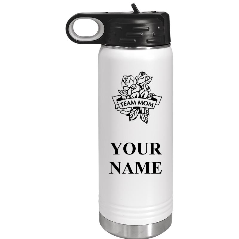 WATER BOTTLE 20OZ WHITE
