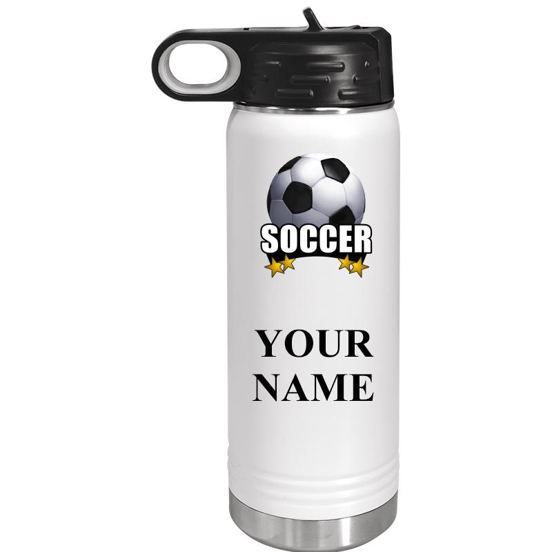 WATER BOTTLE 20OZ WHITE