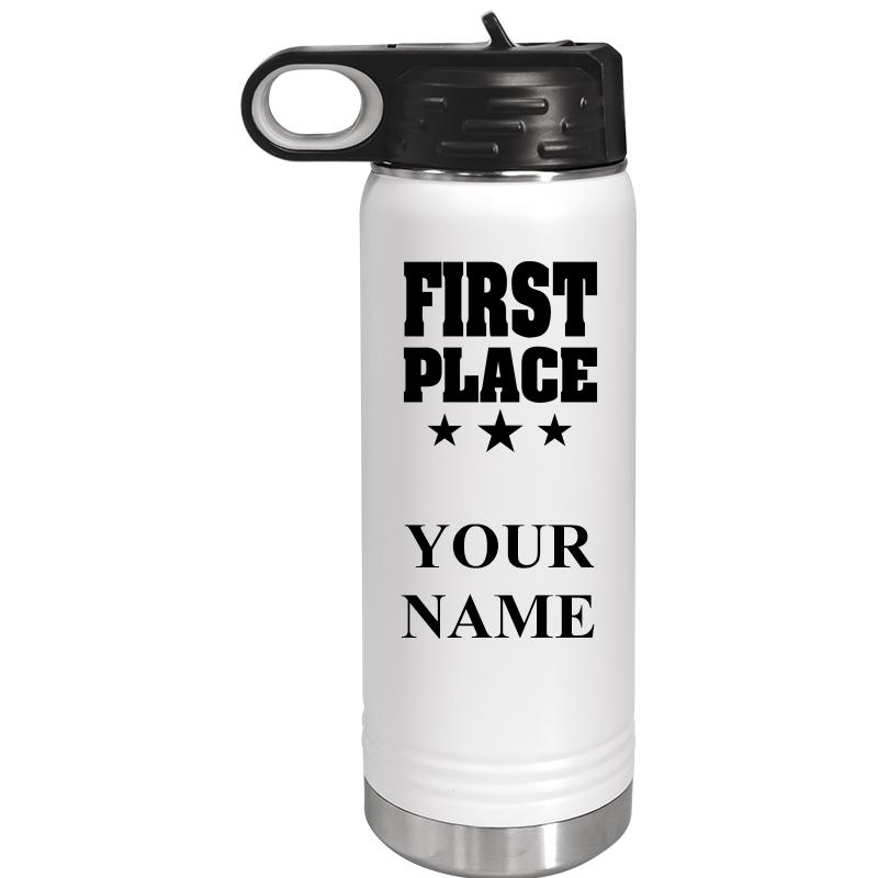 WATER BOTTLE 20OZ WHITE