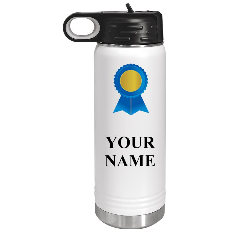 WATER BOTTLE 20OZ WHITE