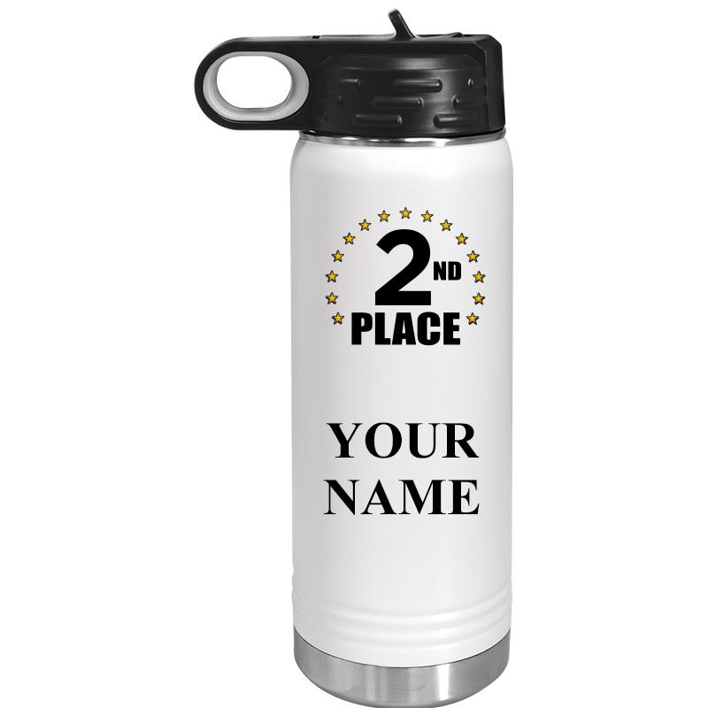 WATER BOTTLE 20OZ WHITE